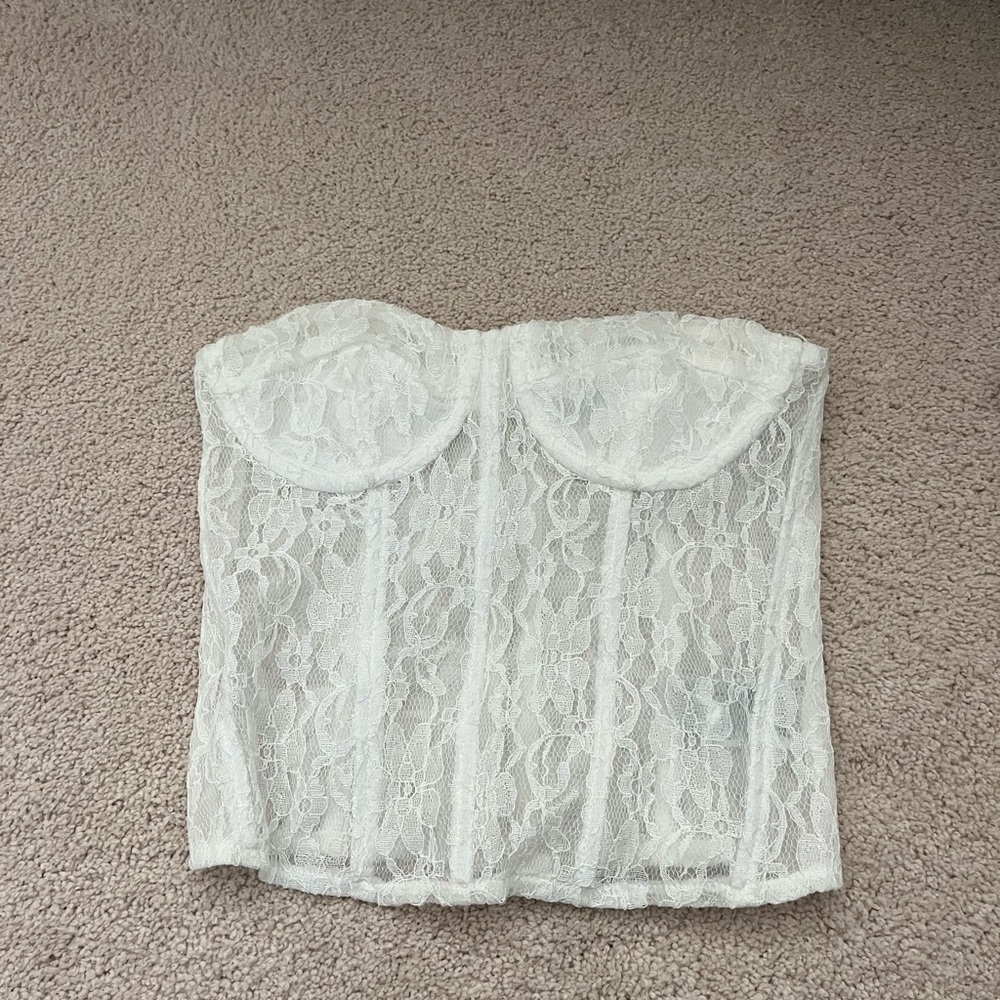 White corset